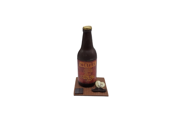 Chocolade bierfles