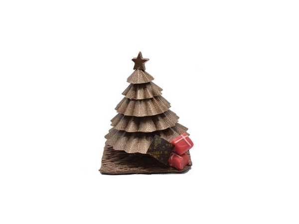 Kerstden chocolade groot