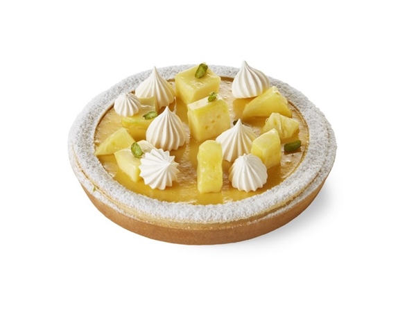 Mango cheesecake taartje